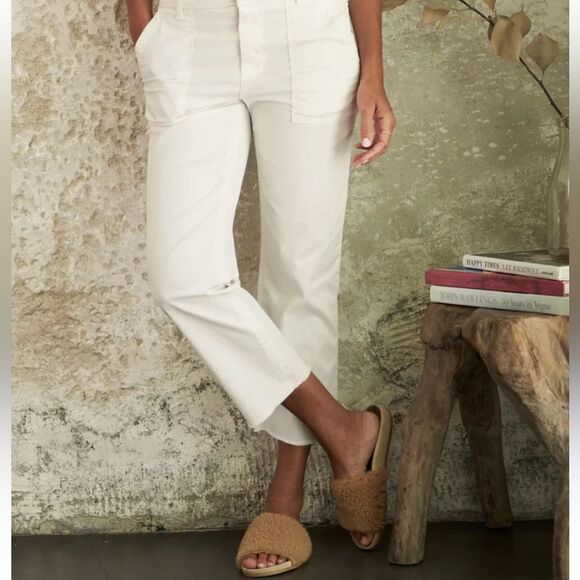 Frank & Eileen Blackstone Crop Utility Pants size 2 $298 NWT - Picture 1 of 9